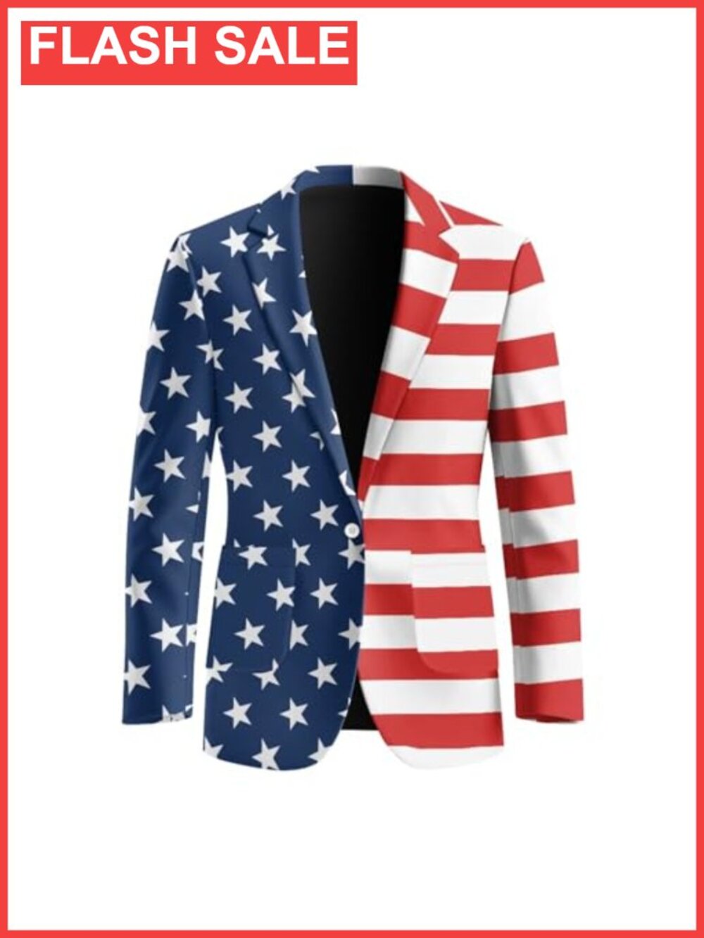 Men's Casual Blazer Sport Coat Lightweight One Button Suit Jacket